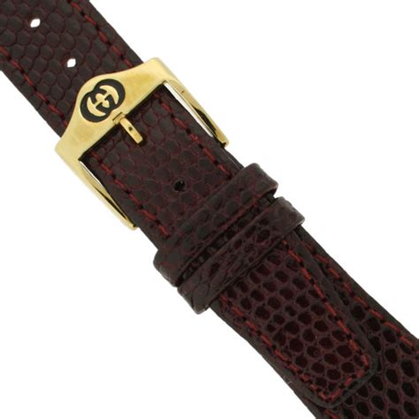 vintage gucci watch brown leather band|genuine Gucci watch bands.